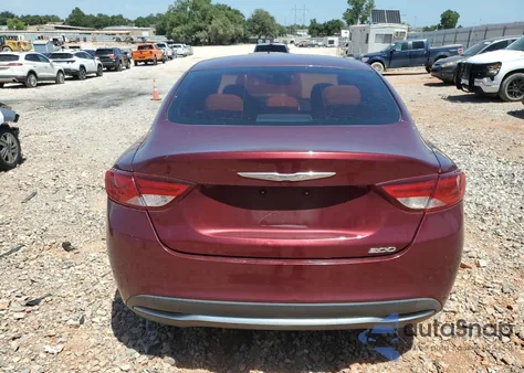 2015 Chrysler 200 Limited z USA, uszkodzony, nr VIN 1C3CCCAB3FN748330